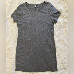 Old Navy Heather Gray Mini Dress